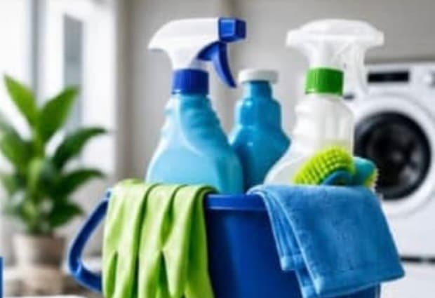 Fresh and Clean supplies ready for a job
